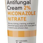 McKesson Antifungal Cream, 2% Miconazole Nitrate - Relieves Itching, Burning, Cracking from Jock Itch, Ringworm and Athlete Foot - 4 oz., 1 Count