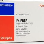 IV Prep Antiseptic Wipes (2 Pack (50 Count)) XX