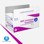 Dynarex BZK Antiseptic Towelettes - 5"x7" - With Benzalkonium Chloride Formula, Hand Sanitizing Wipes or First Aid Wound Wipes, 1 Case of 1000 (Packaging May Vary) - Image 6