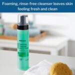 McKesson Rinse-Free Foam Cleanser with Aloe, 9 oz [1 Count] Vitamin A and E - Body Wash & Shampoo for Elderly, Hospital Grade, Cucumber Melon - Image 2