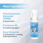 OCuSOFT Lid Scrub PLUS Foam- Moderate to Severe Eyelid Conditions - Instant Foaming Eyelid & Eyelash Cleanser - Extra Strength Daily Eyelid Cleanser to Remove Oil, Dirt, Pollen & Eye Makeup-1.68 fl oz - Image 6