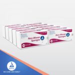 Dynarex Non-Woven Sponges, Non-Sterile, Gauze Sponges, Highly-Absorbent and with Less Linting, 4"x 4", 4 Ply, 1 Case of 2000 (10 Boxes of 200) [Packaging May Vary] - Image 6