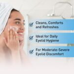 OCuSOFT Lid Scrub PLUS Foam- Moderate to Severe Eyelid Conditions - Instant Foaming Eyelid & Eyelash Cleanser - Extra Strength Daily Eyelid Cleanser to Remove Oil, Dirt, Pollen & Eye Makeup-1.68 fl oz - Image 5