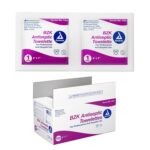 Dynarex BZK Antiseptic Towelettes - 5"x7" - With Benzalkonium Chloride Formula, Hand Sanitizing Wipes or First Aid Wound Wipes, 1 Case of 1000 (Packaging May Vary)